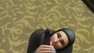 (قصة سيمز) سرقة قصر ملكة عربية