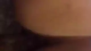 الحمار حتى سمين كان عليها أن تضربها من الخلف